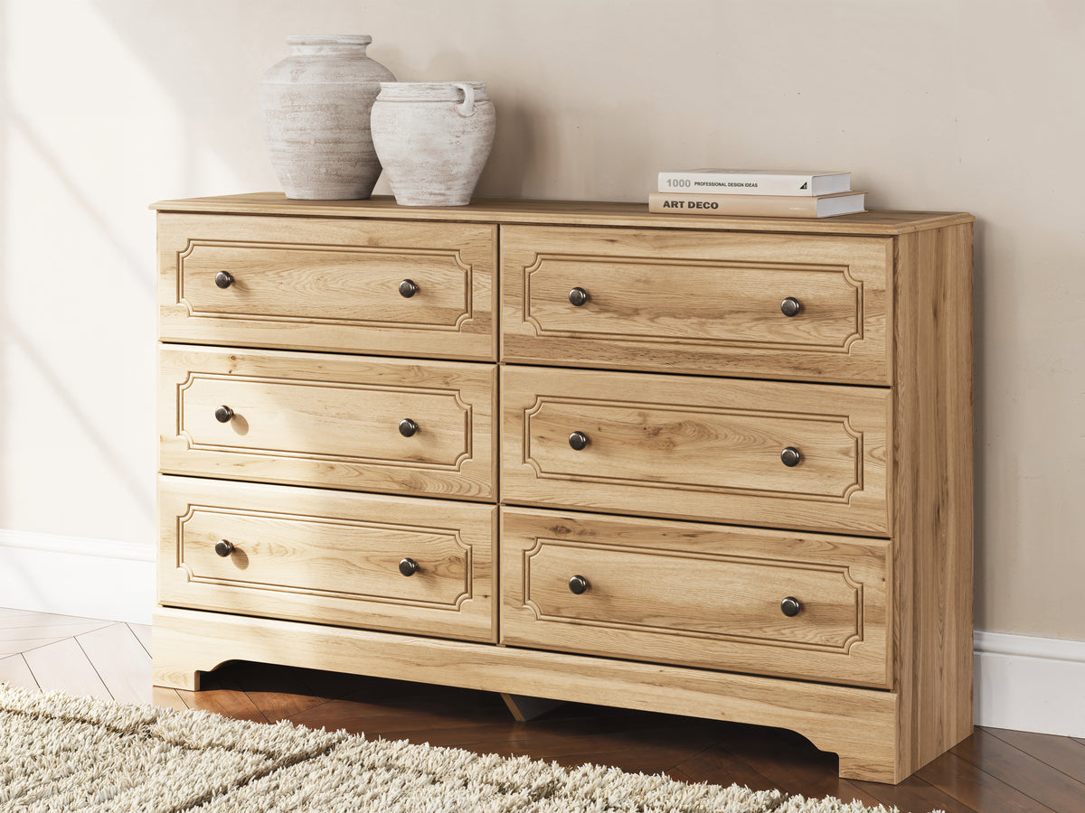 Coral Furniture - Ashley Furniture - Aleaport Bedroom - One Drawer Night Stand / Warm Brown - PCB1075-91