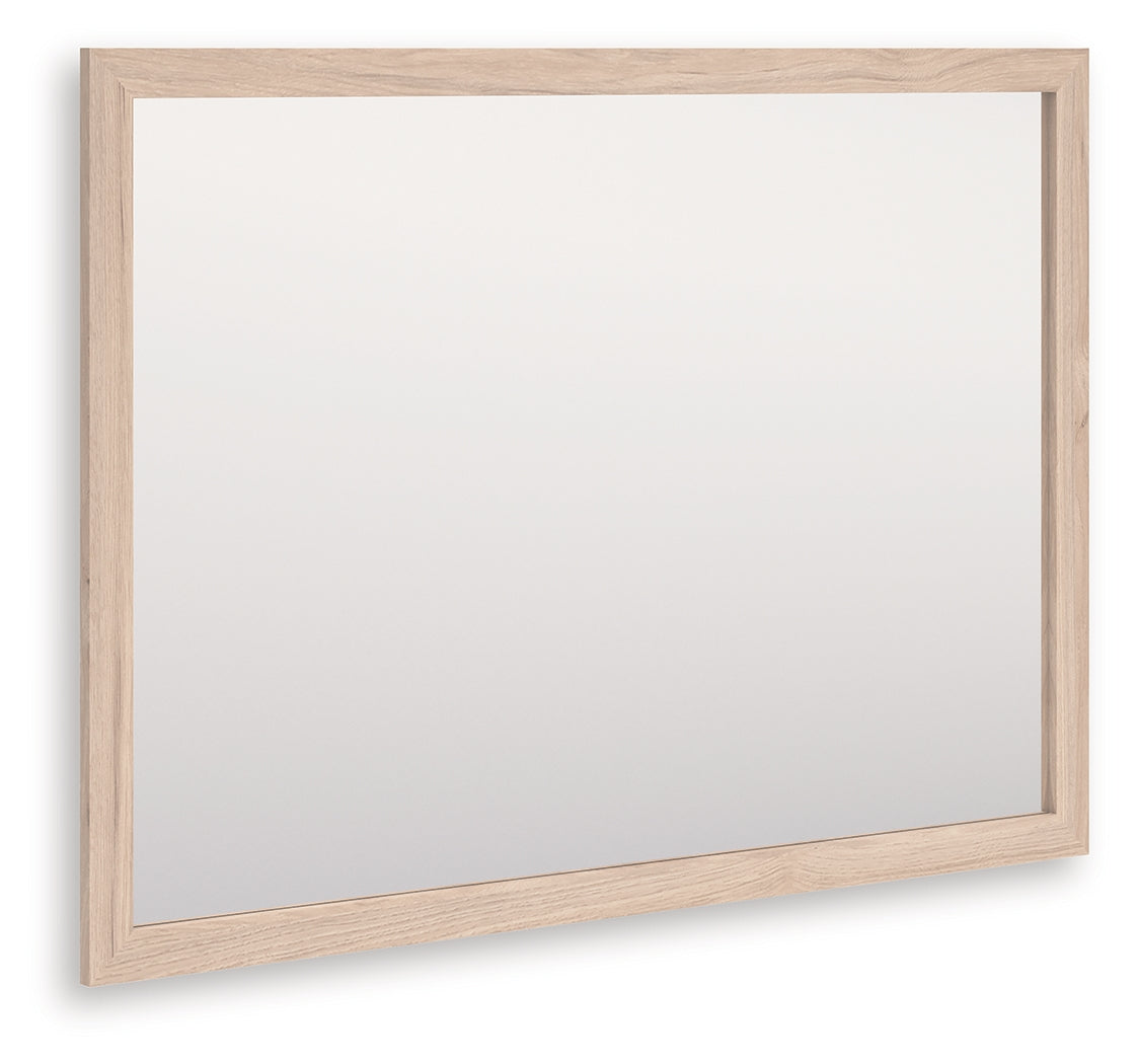 Coral Furniture - Ashley Furniture - Arloster Bedroom - Bedroom Mirror / Tan - PCB1566-36