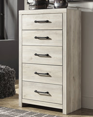 Coral Furniture - Ashley Furniture - Cambeck Bedroom - Full Panel Bed / Whitewash - B192B3