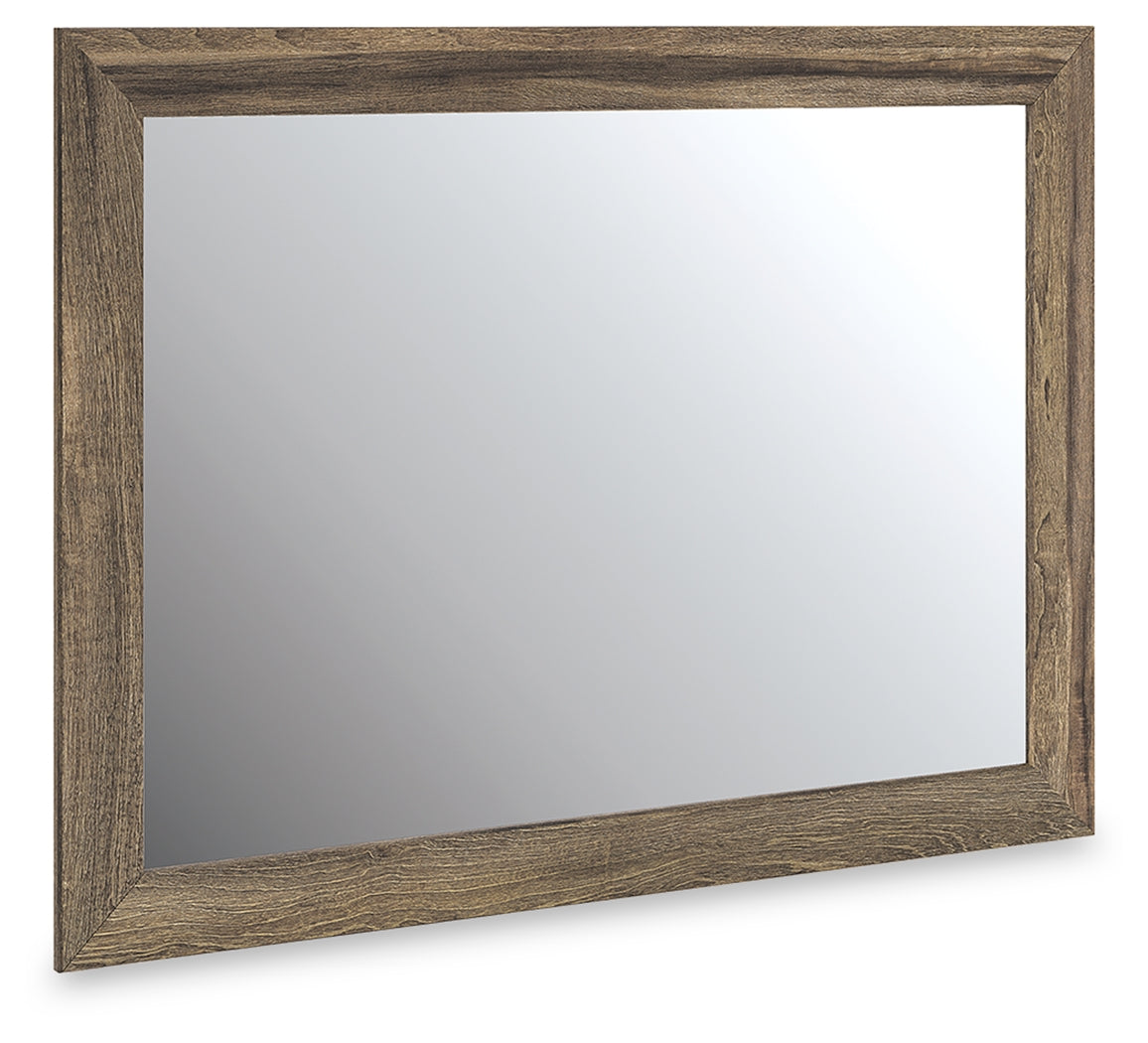 Coral Furniture - Ashley Furniture - Elbrim Bedroom - Bedroom Mirror / Brown - PCB2005-36
