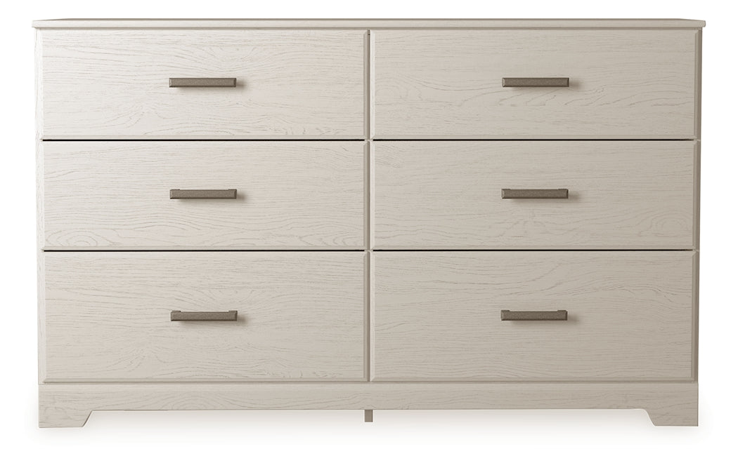 Coral Furniture - Ashley Furniture - Stelsie Bedroom - Twin Panel Bed / White - B2588B12