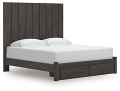 Coral Furniture - Ashley Furniture - Fraluna Bedroom - Six Drawer Dresser / Charcoal - PCB3370-31