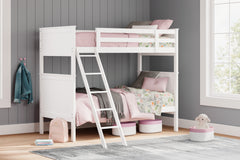 Coral Furniture - Ashley Furniture - Nextonfort Bedroom - Twin over Twin Bunk Bed / Blue - B396B2