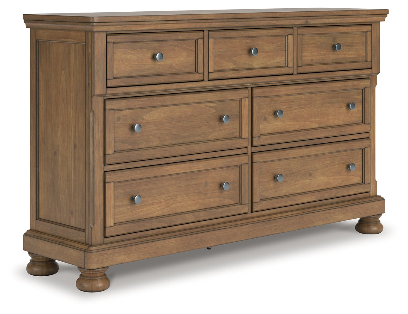 Coral Furniture - Ashley Furniture - Feddinger Bedroom - Dresser / Medium Brown - PCB779-31