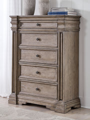 Coral Furniture - Ashley Furniture - Blairhurst Bedroom - California King Panel Bed / Light Grayish Brown - B916B5