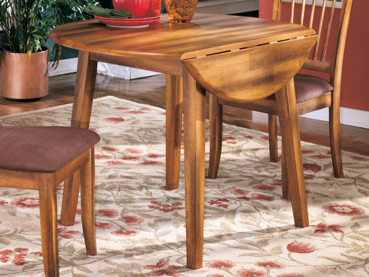 Coral Furniture - Ashley Furniture - Berringer Dining Room - Dining Chair (Set of 2) / Rustic Brown - D199-01X2