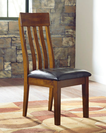 Coral Furniture - Ashley Furniture - Ralene Dining Room - Dining Chair (Set of 2) / Medium Brown - D594-01X2