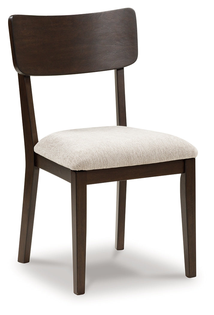 Coral Furniture - Ashley Furniture - Mallenette Dining Chair - Dining UPH Side Chair (Set of 2) / Merlot - PCD607-07