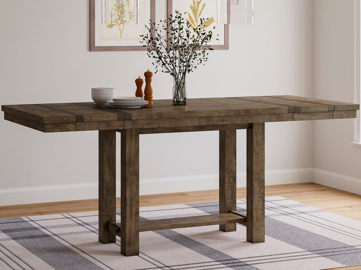 Coral Furniture - Ashley Furniture - Moriville Dining Room - Counter Height Bar Stool (Set of 2) / Beige - D631-124X2