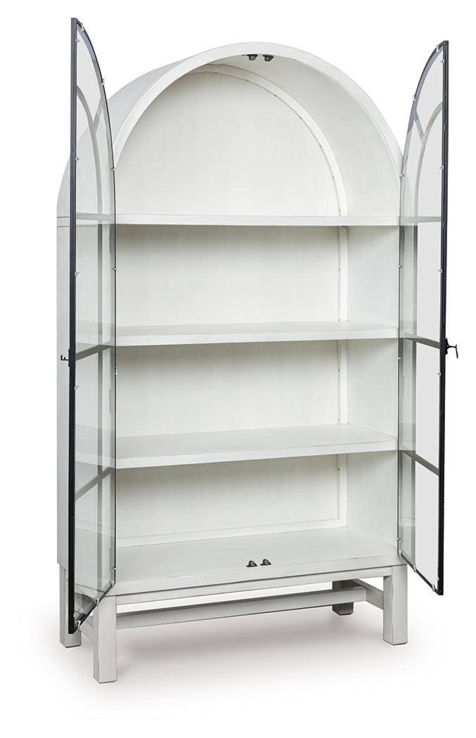 Coral Furniture - Ashley Furniture - Greddinton Display Cabinet - Display Cabinet / White - PCD824-276