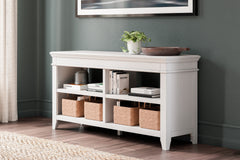 Coral Furniture - Ashley Furniture - Kanwyn Credenza - Credenza / Whitewash - H777-46
