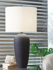 Coral Furniture - Ashley Furniture - Ryenburg Lighting - Metal Table Lamp (1/CN) / Black - L207584