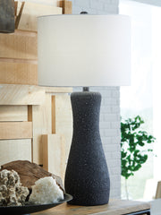 Coral Furniture - Ashley Furniture - Maykins Lighting - Metal Table Lamp (1/CN) / Black - L207634