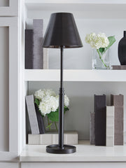 Coral Furniture - Ashley Furniture - Wimner Lighting - Metal Table Lamp (1/CN) / Antique Bronze Finish - L208464