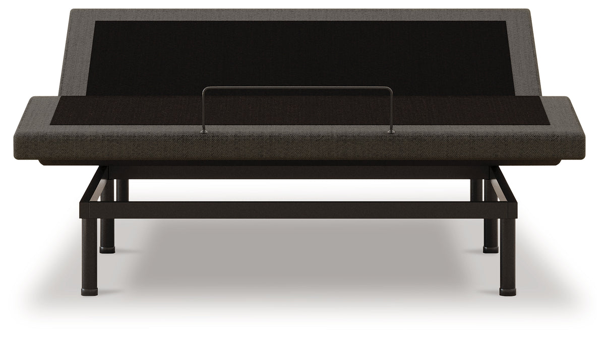Coral Furniture - Ashley Furniture - Head/Foot Model - Better Twin XL Adjustable Base - TXL Adjustable Base / Charcoal Gray - M5X472