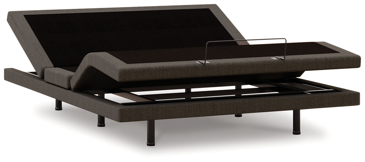 Coral Furniture - Ashley Furniture - Comfort Ultra Adj Base Queen Adjustable Base (Box B) - Queen Adjustable Base (Box B) / Black - M1X1432B
