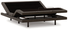 Coral Furniture - Ashley Furniture - Comfort Ultra Adj Base Queen Adjustable Base - Queen Adjustable Base / Black - M1X1432AB