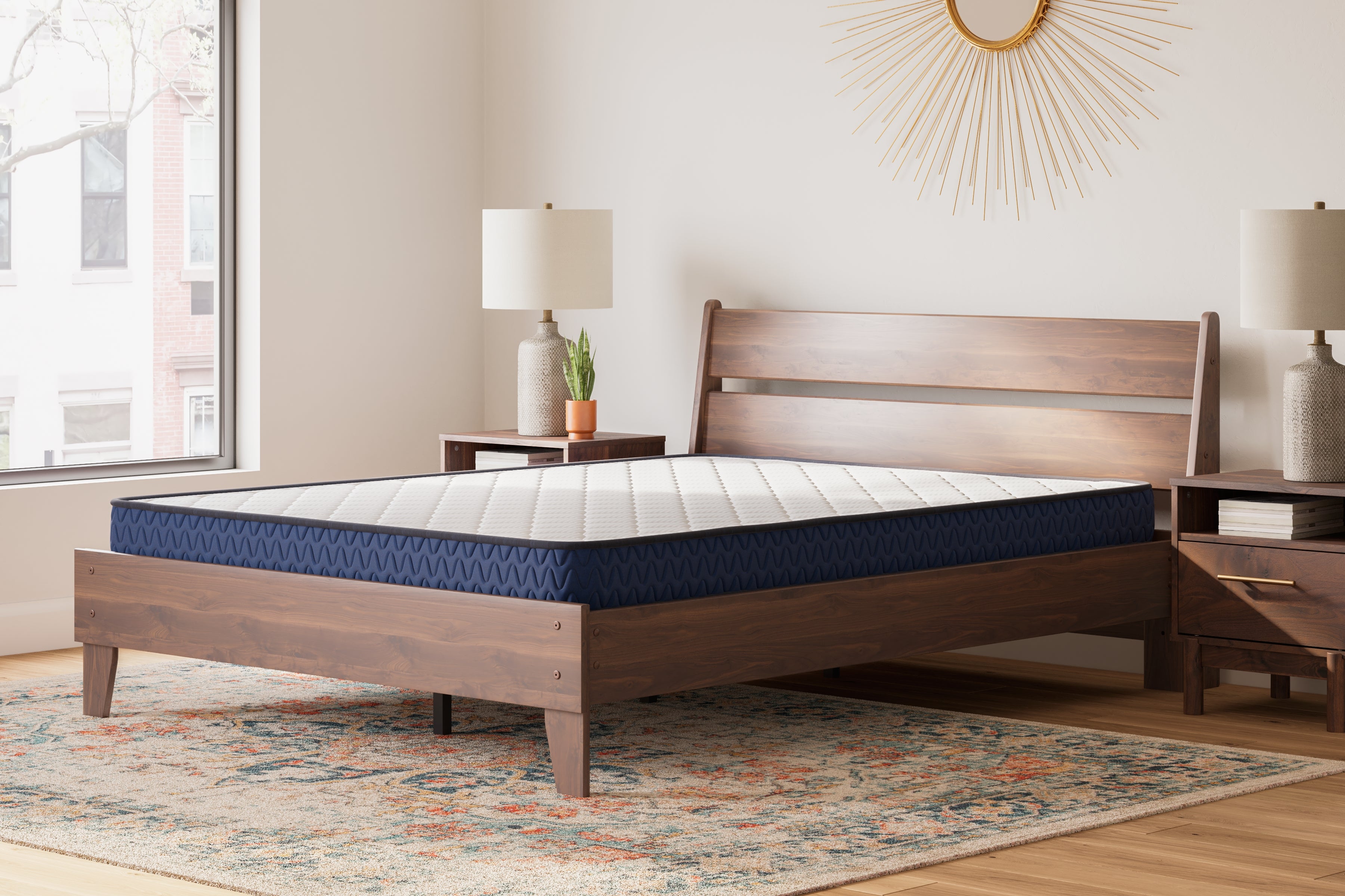 Coral Furniture - Ashley Furniture - Ashley Firm Mattresses - Queen / White - M44531