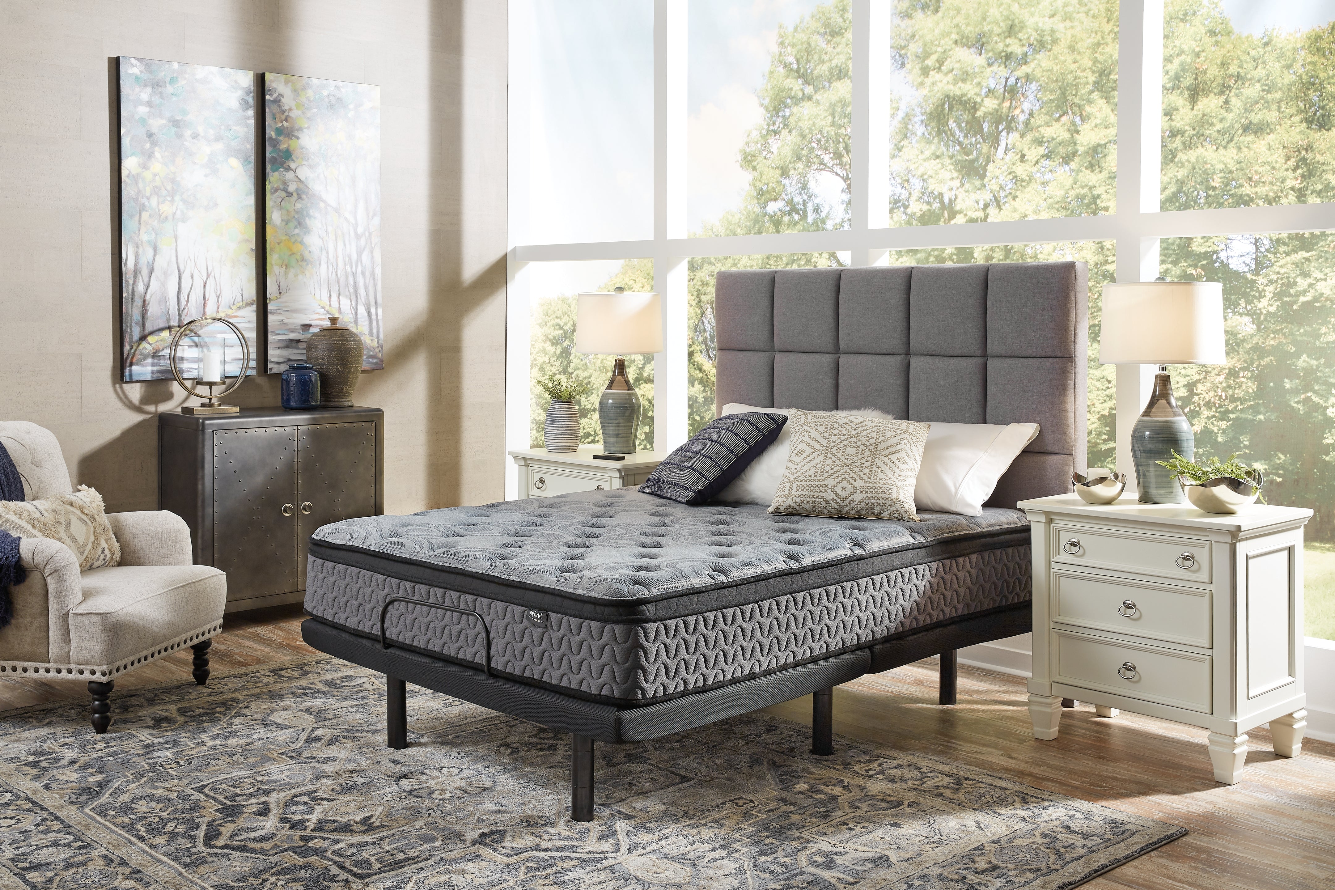 Coral Furniture - Ashley Furniture - Augusta2 Mattresses - Full / Gray - M52521