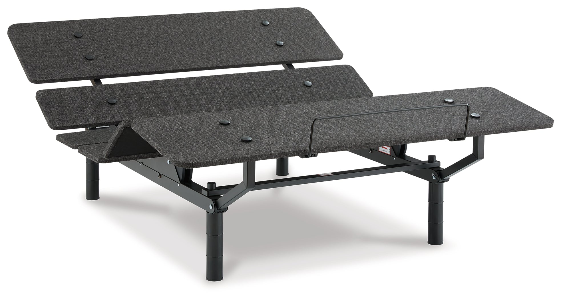 Coral Furniture - Ashley Furniture - Cosmic Power Base Queen Adjustable Base - Queen Adjustable Base / Black - M8X232