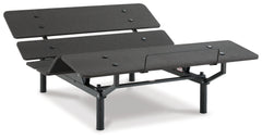 Coral Furniture - Ashley Furniture - Cosmic Power Base Queen Adjustable Base - Queen Adjustable Base / Black - M8X232