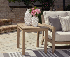Coral Furniture - Ashley Furniture - Hallow Creek Outdoor - Rectangular Cocktail Table / Driftwood - P560-701