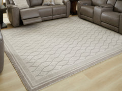 Coral Furniture - Ashley Furniture - Wimney Rug - Medium Rug / Gray - R407282