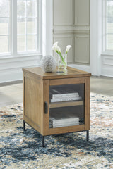 Coral Furniture - Ashley Furniture - Torlanta Chairside End Table - Chair Side End Table / Brown - T686-7