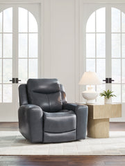 Coral Furniture - Ashley Furniture - Next Move Living Room - PWR Recliner/ADJ Headrest / Mahogany - PCU1210213