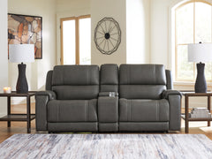 Coral Furniture - Ashley Furniture - 5Z - Pittson Sectional - 3-Piece Power Reclining Sectional Loveseat with Console - PCU12600S2