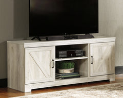 Coral Furniture - Ashley Furniture - Bellaby TV Stand - 63" / Whitewash - W331-68